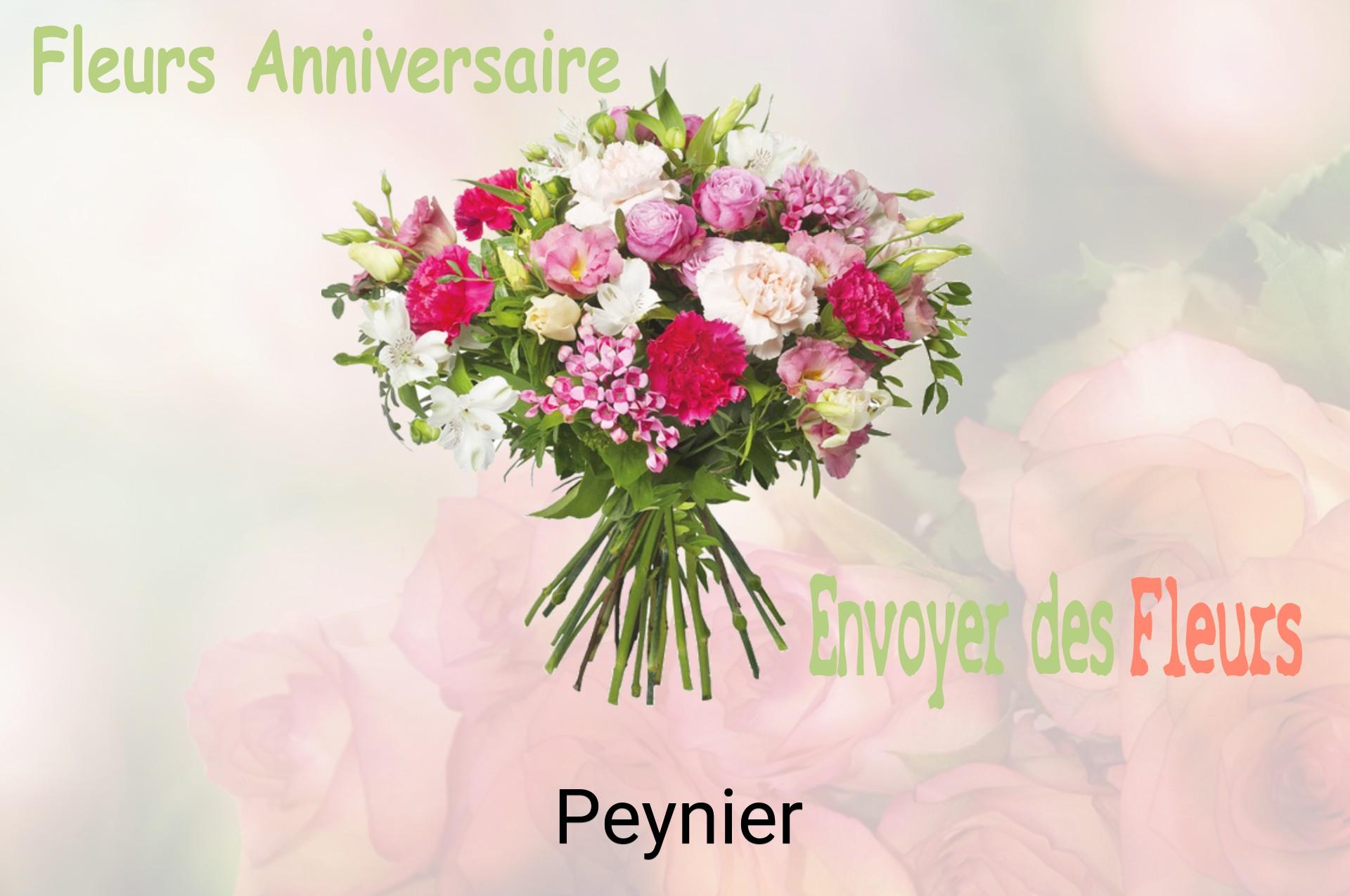 Bouquet de fleurs d’anniversaire livré à Peynier